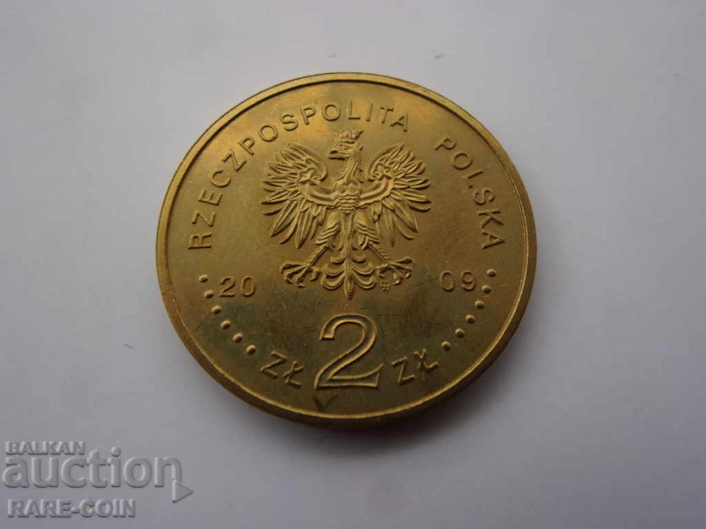 RS (25) Polonia 2 PLN 2009 UNC cu preț € 3.58 | 7.00 BGN