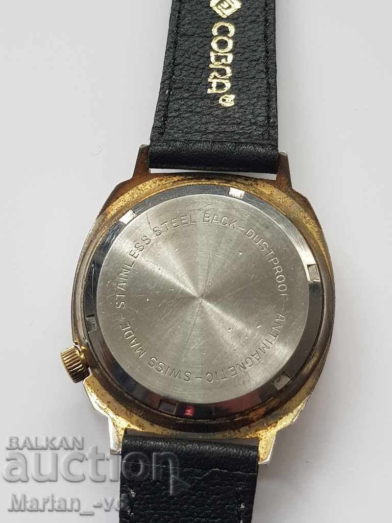 Auction  Men's Swiss watch Ferel -1970-1979