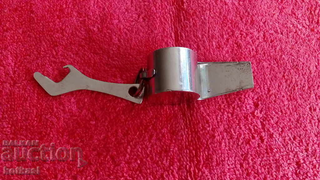 Delivery of Old solid metal professional whistle marked Delivery of Old solid metal professional whistle marked