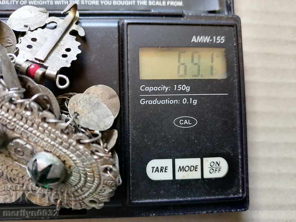 Γυναικεία κοσμήματα για κασκόλ, φούντα, μενταγιόν στολή - 7