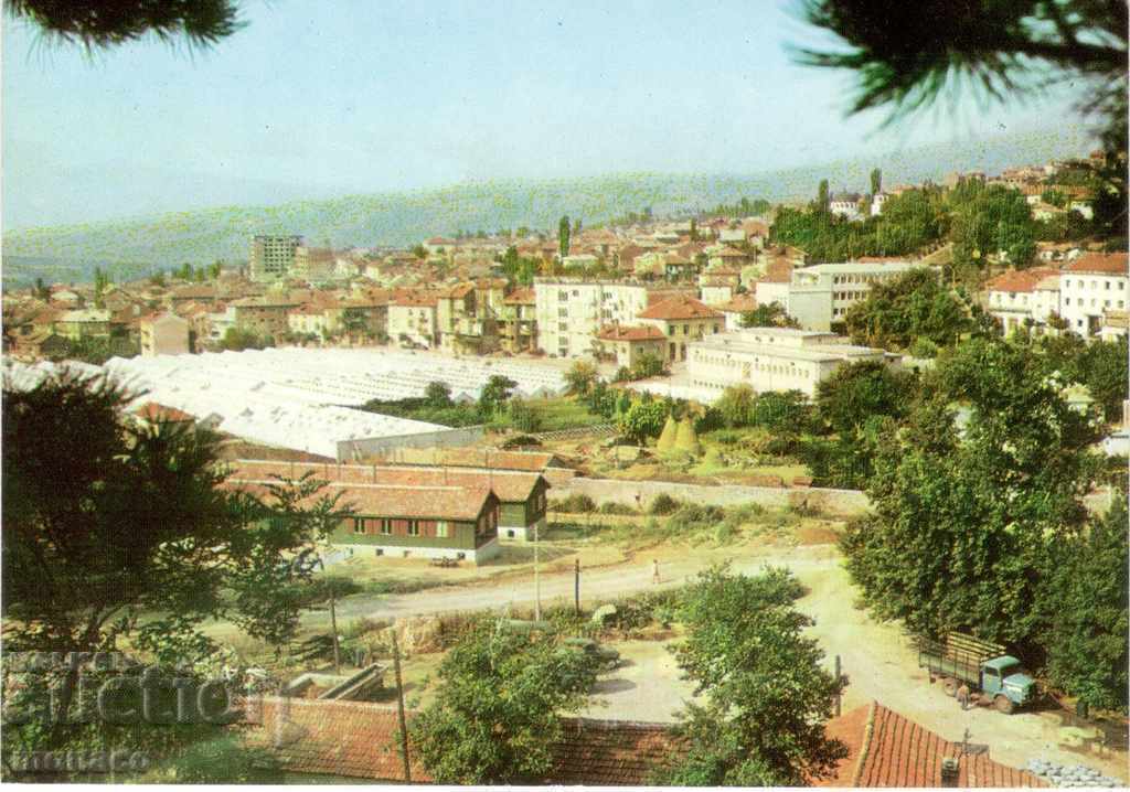 Old postcard - Sandanski, Greenhouses