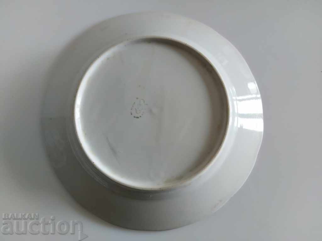 SOC PORCELAIN PLATE PORCELAIN BULGARIA - 5 SOC PORCELAIN PLATE PORCELAIN BULGARIA - 5