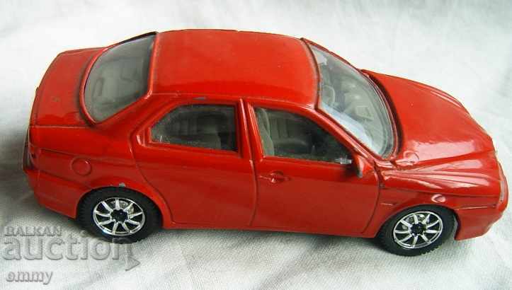 Auction Burago Alfa 156 model stroller metal 1:43 Italy Auction Burago Alfa 156 model stroller metal 1:43 Italy