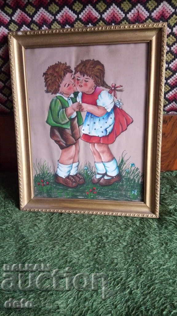 Picture painted on fabric with price 55.00 BGN | € 28.12