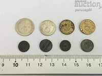 Germany Miniature coins Lot 8 pieces (OR.178.2)