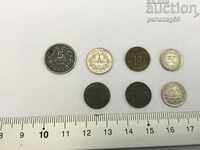 Germany Miniature coins Lot 7 pieces (OR.178.3)