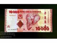 TANZANIA - 10000 Șilingi 2010-2020, P-44b, UNC