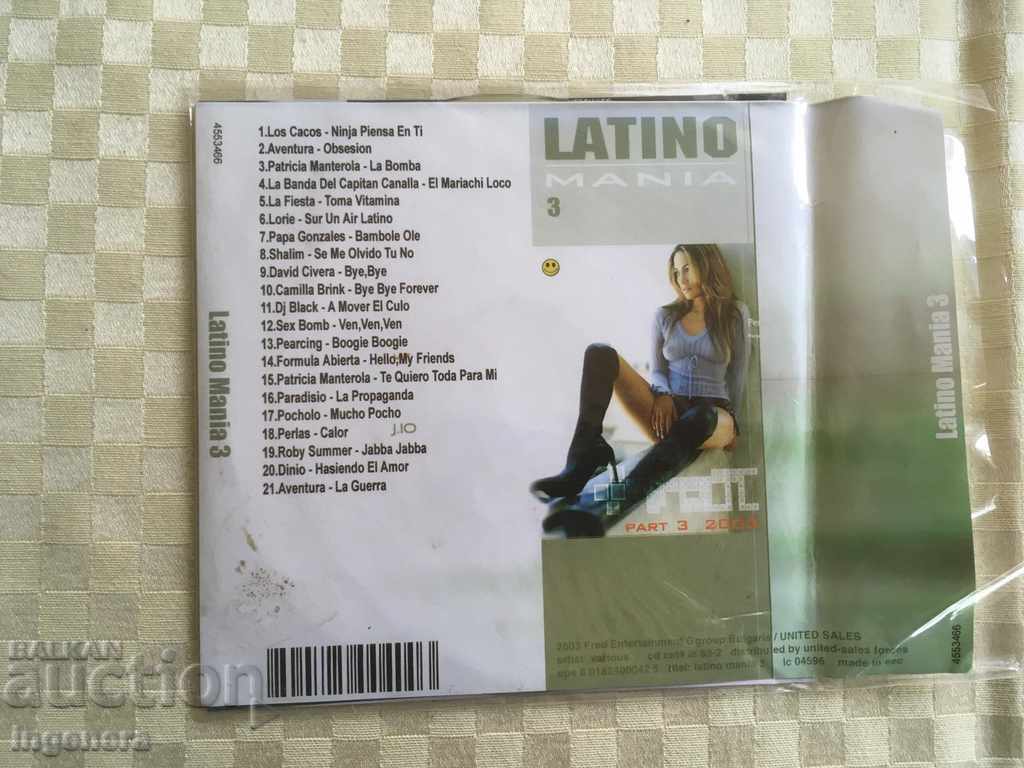Auction  CD SD MUSIC-LATIN