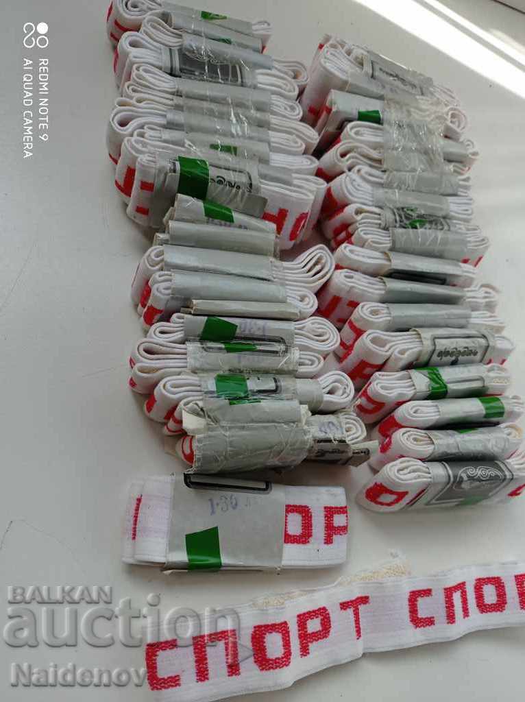 Auction Elastic headbands from Soca tape 36 pcs. Auction Elastic headbands from Soca tape 36 pcs.