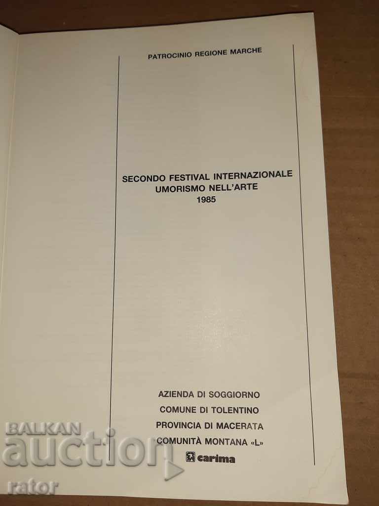 Διεθνές φεστιβάλ στην Ιταλία Χιούμορ στην τέχνη 1985 με τιμή € 3.99 | 7.80 BGN