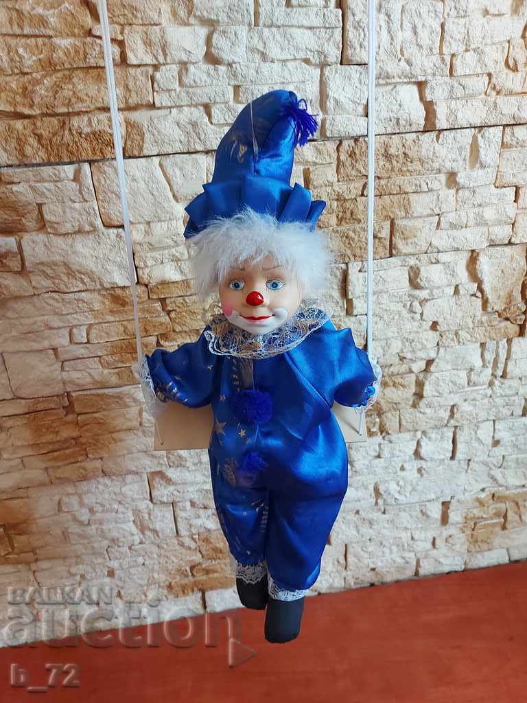 Old clown doll