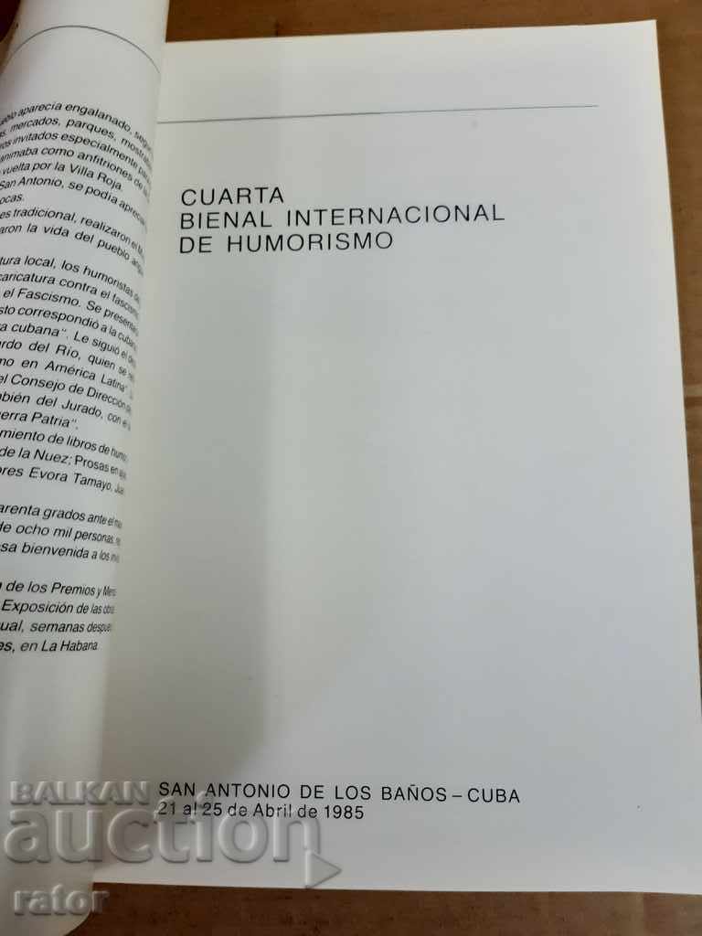 International Biennial of Humor in Art - CUBA 1985 with price 7.00 BGN | € 3.58 International Biennial of Humor in Art - CUBA 1985 with price 7.00 BGN | € 3.58