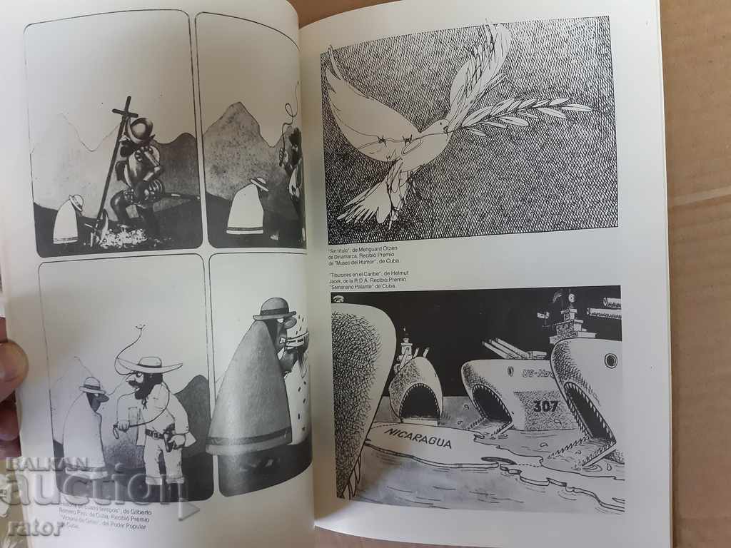 Delivery of International Biennial of Humor in Art - CUBA 1985 Delivery of International Biennial of Humor in Art - CUBA 1985
