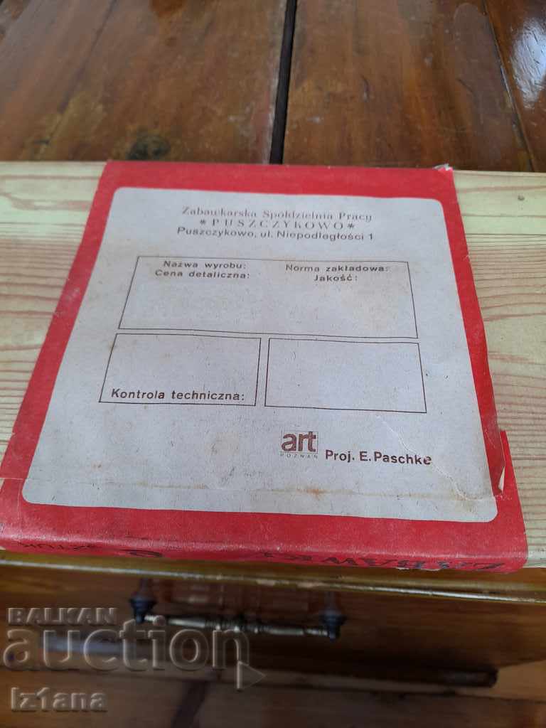 Delivery of Old children's game with stamps Delivery of Old children's game with stamps