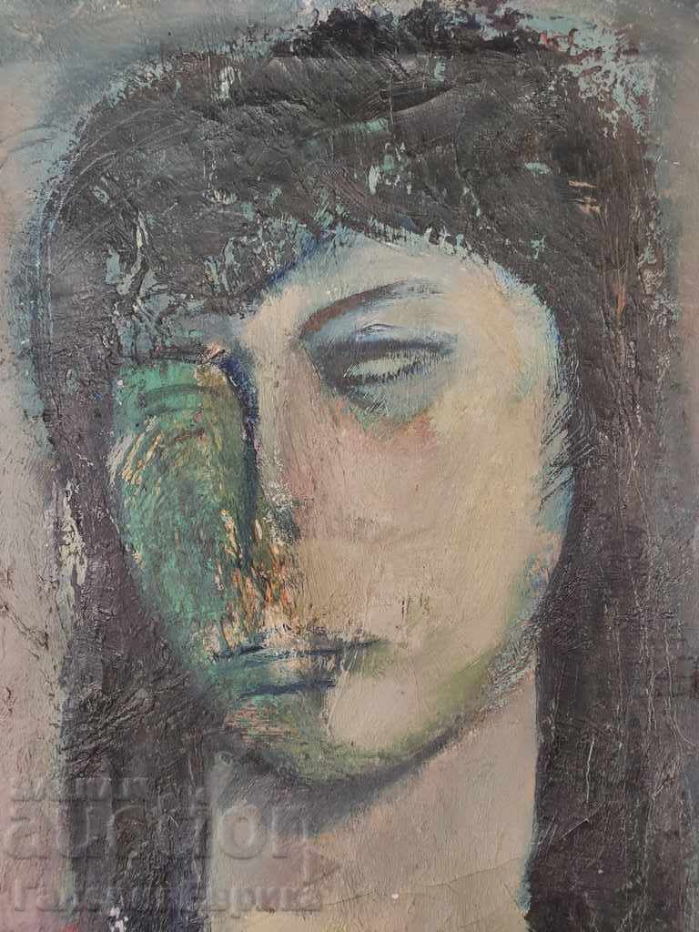 Ivan Ninov early oil painting with price 249.00 BGN | € 127.31