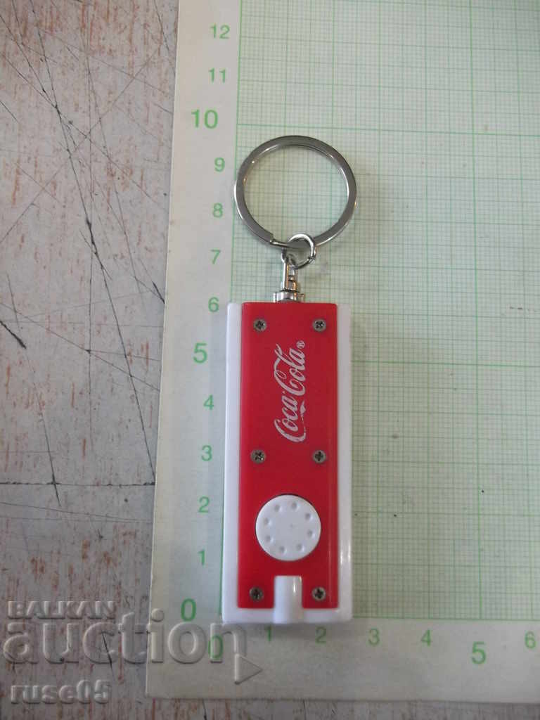 Coca Cola keychain illuminated