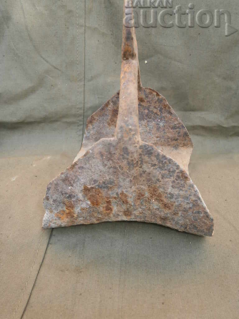 an ancient wrought primitive stirrup with price 25.00 BGN | € 12.78