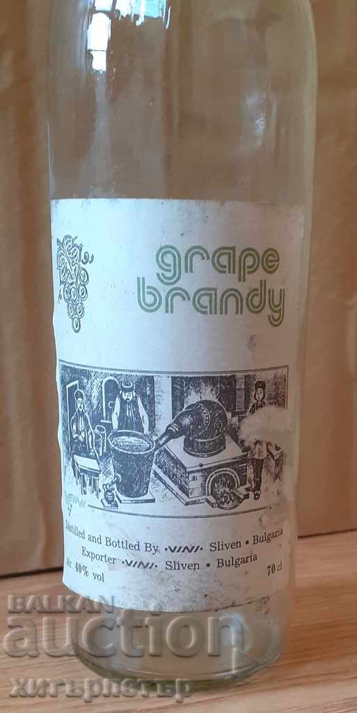 Бутилка от Грапе Бренди Grape Brandy