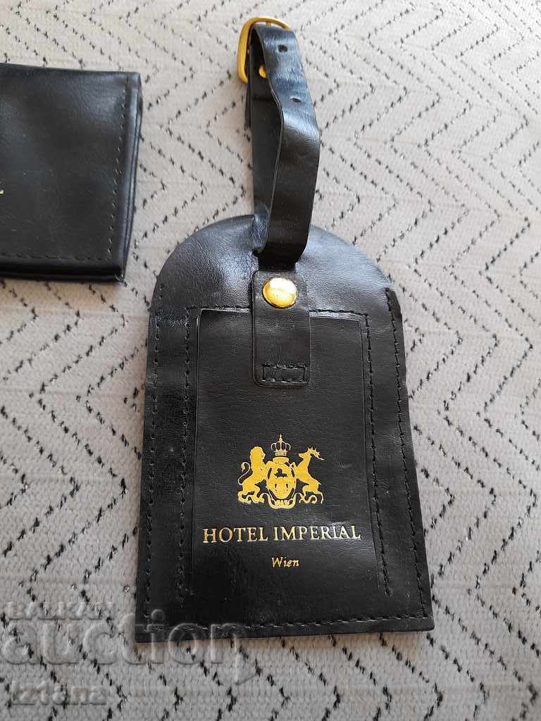 Old purse, luggage tag Hotel Imperial Wien with price 20.00 BGN | € 10.23 Old purse, luggage tag Hotel Imperial Wien with price 20.00 BGN | € 10.23