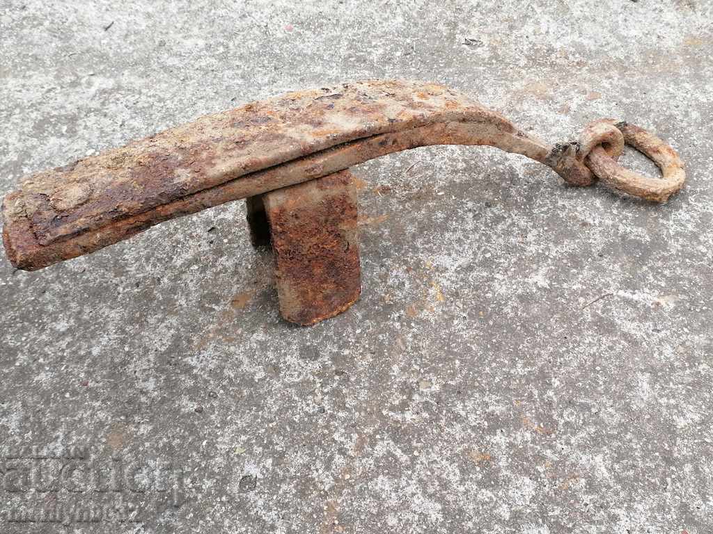 Delivery of Old brake for wagon wagon wrought iron primitive