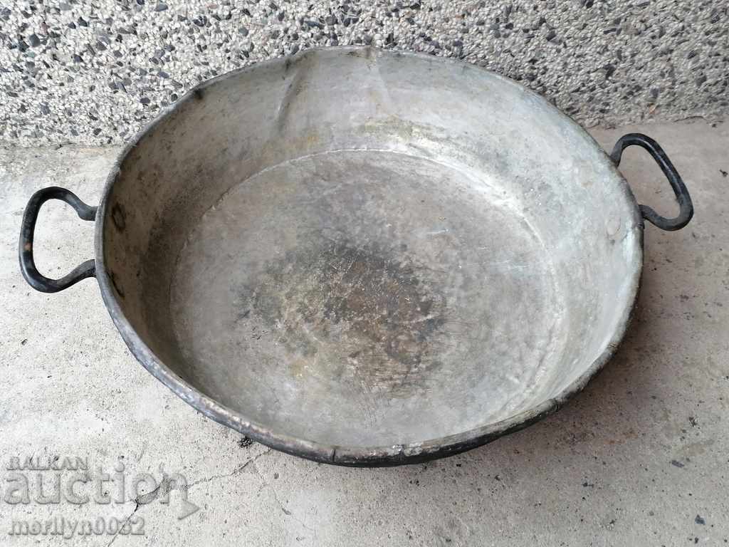 Delivery of Copper tray with gift inscription household dish, copper, blue Delivery of Copper tray with gift inscription household dish, copper, blue