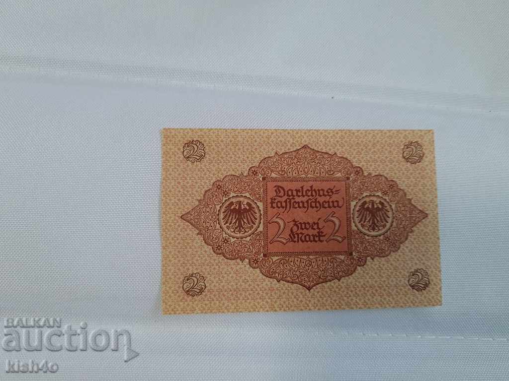 2 Stamps Germany 1920 UNC with price 5.00 BGN | € 2.56