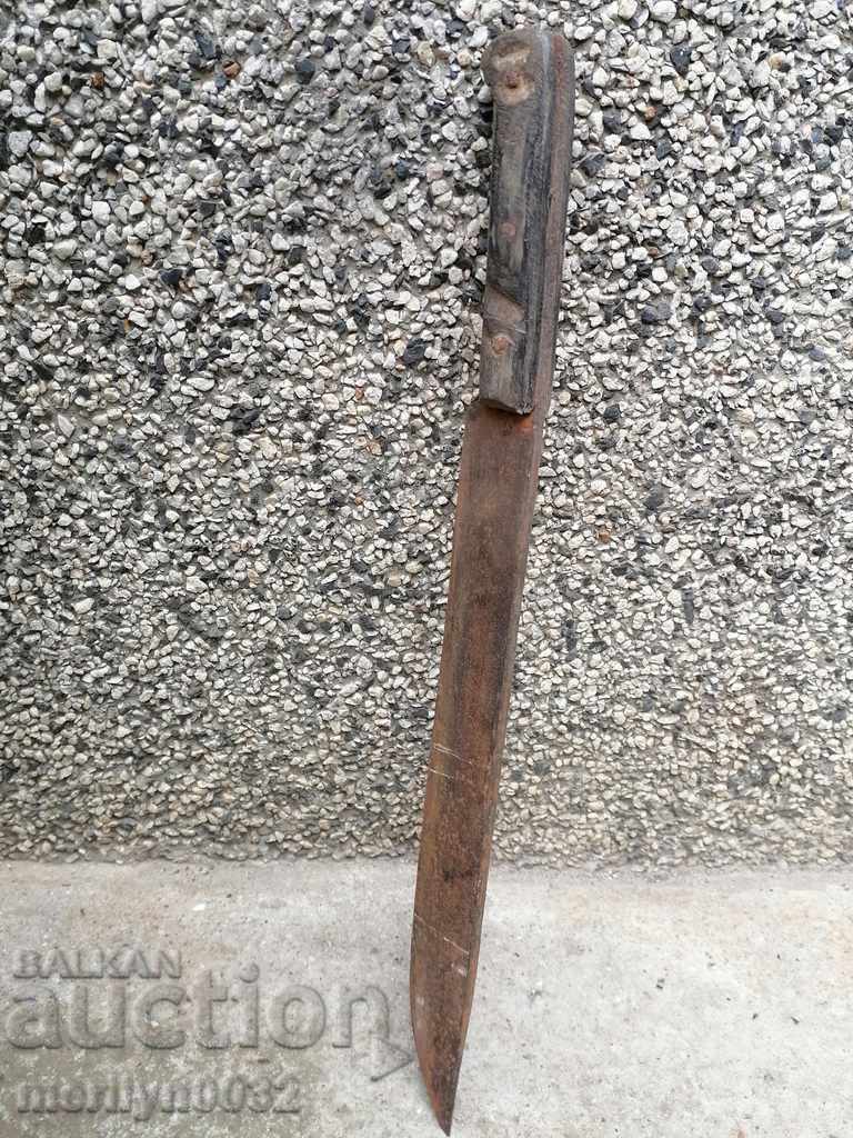 Karakulak no kaniya shepherd's knife with buffalo horn rinds - 5