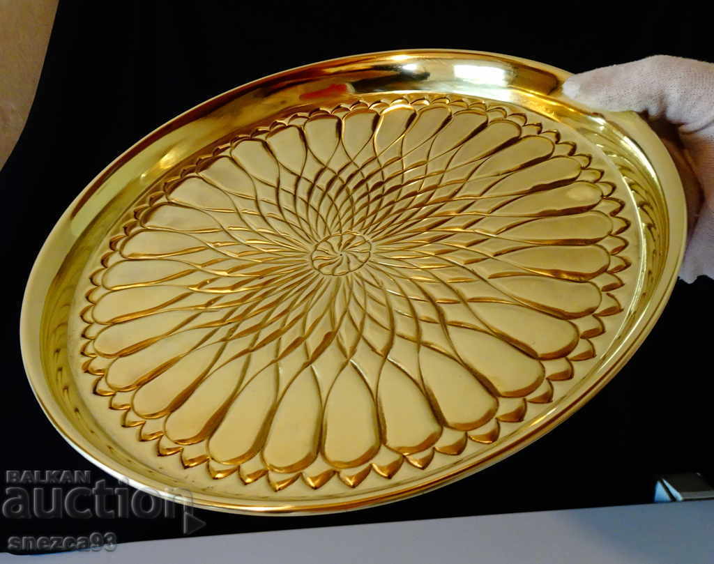 Wrought iron mold for cake, bread, pan made of brass with price 36.00 BGN | € 18.41