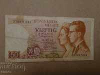 50 Francs Belgium 1966
