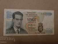 20 franci Belgia 1966
