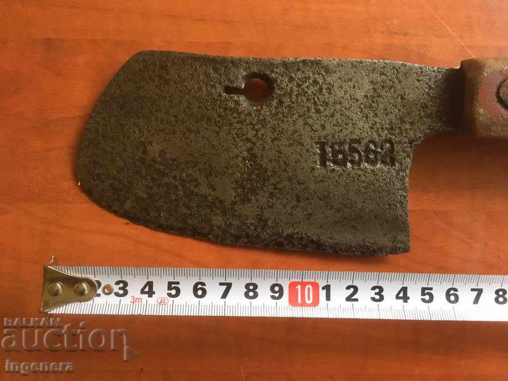 Auction CUTTER FORGED ANCIENT BLADE TOOL MARKED Auction CUTTER FORGED ANCIENT BLADE TOOL MARKED