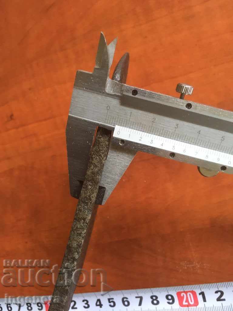 Delivery of CUTTER FORGED ANCIENT BLADE TOOL MARKED Delivery of CUTTER FORGED ANCIENT BLADE TOOL MARKED