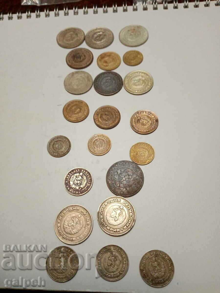 BULGARIA - MIXED LOT - 1962, 74, 88, 89, 90 - 22 pcs. - BGN 4.5 - 7 BULGARIA - MIXED LOT - 1962, 74, 88, 89, 90 - 22 pcs. - BGN 4.5 - 7