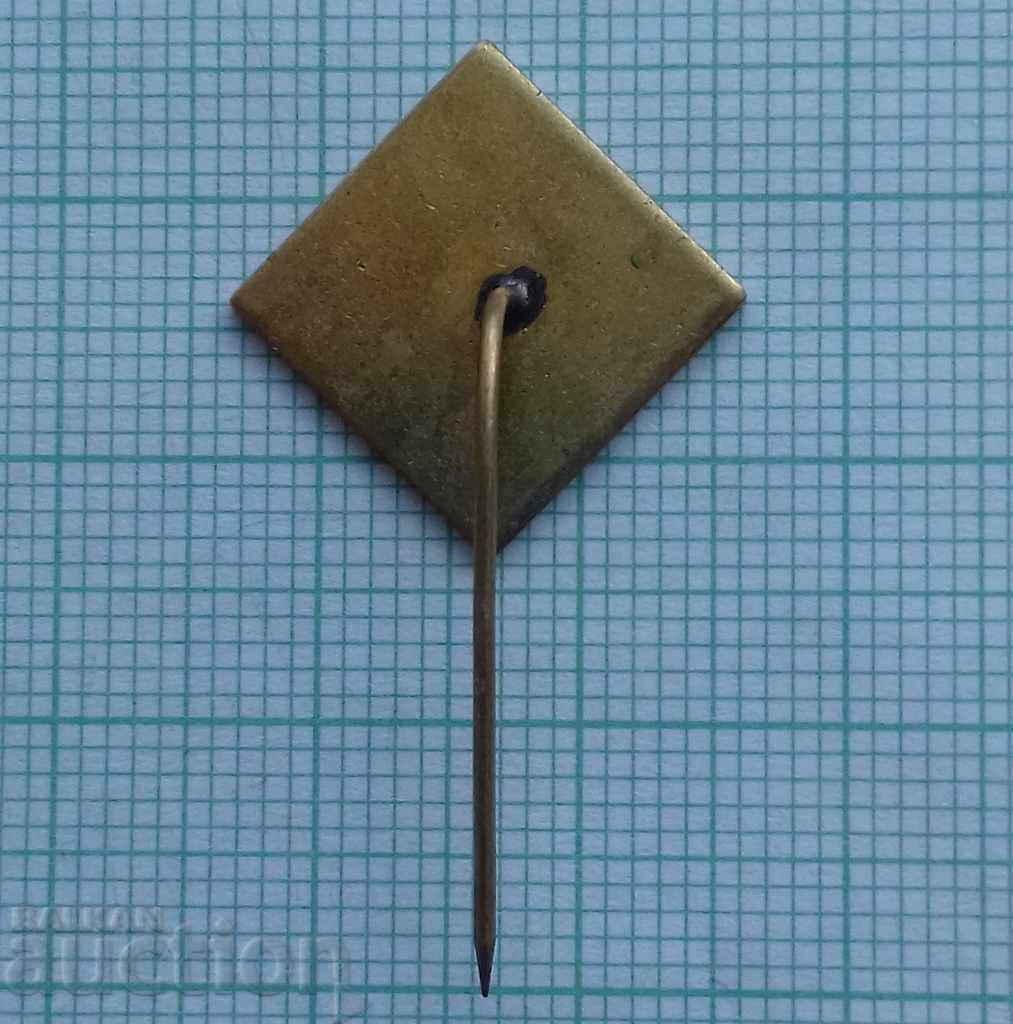 Auction 10438 Badge - Flames blue 1977 Lovech Auction 10438 Badge - Flames blue 1977 Lovech