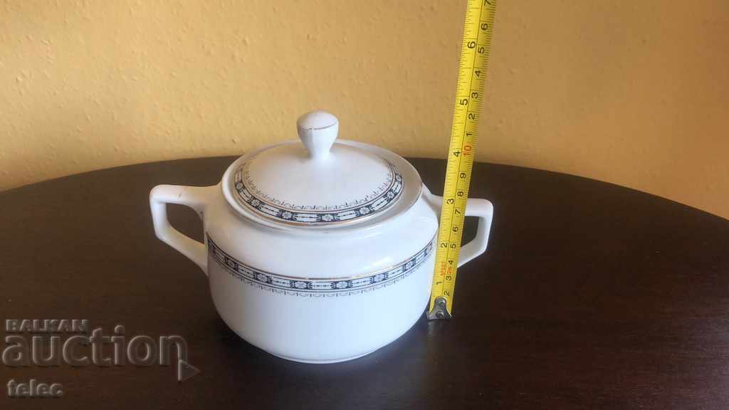 Beautiful old sugar bowl - quality porcelain - 5 Beautiful old sugar bowl - quality porcelain - 5