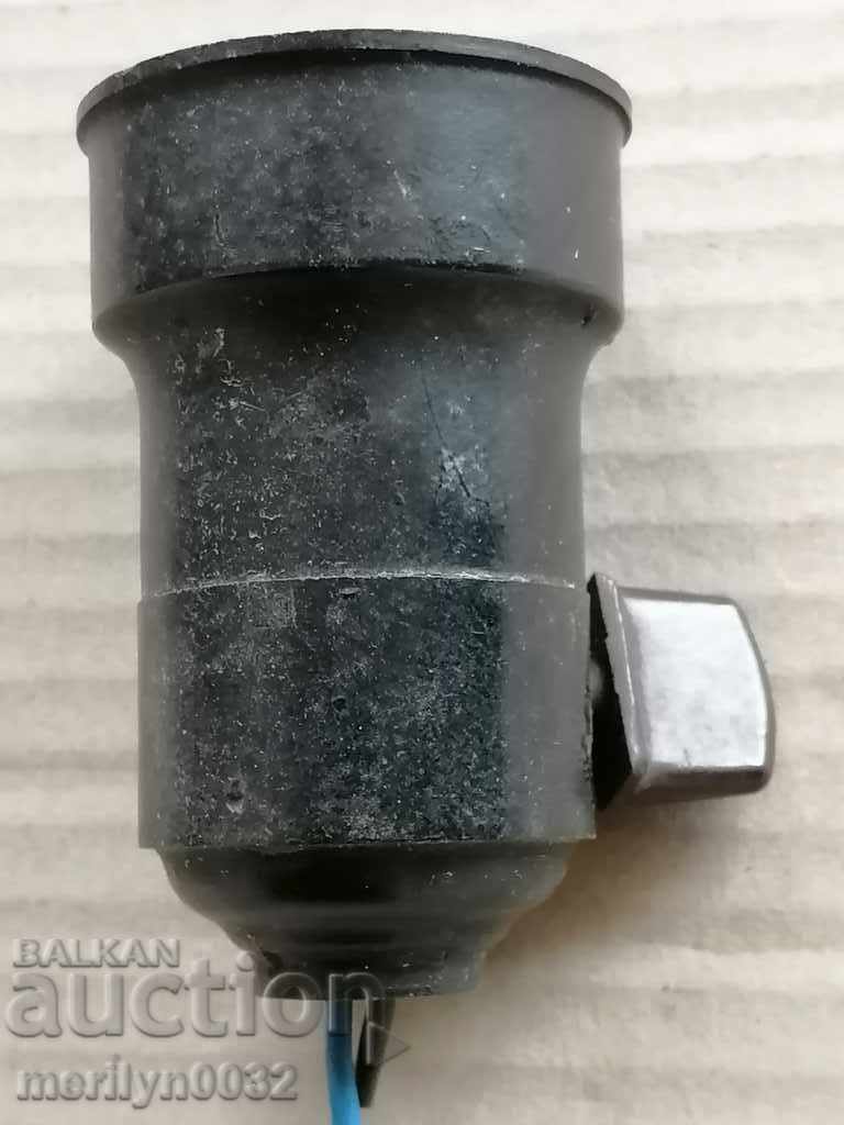 Socket with key bakelite lamp lantern lampshade 1920 - 6 Socket with key bakelite lamp lantern lampshade 1920 - 6