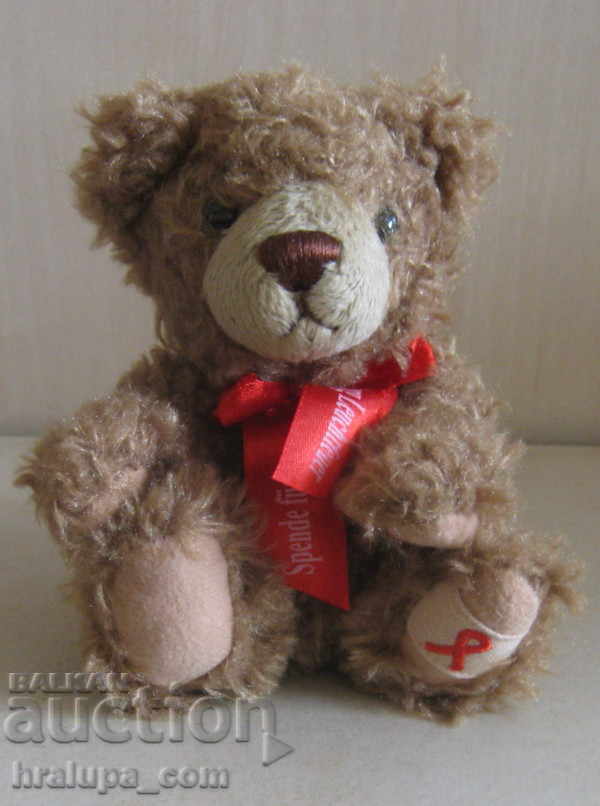 Clemens aids teddy collectible plush toy sitting bear