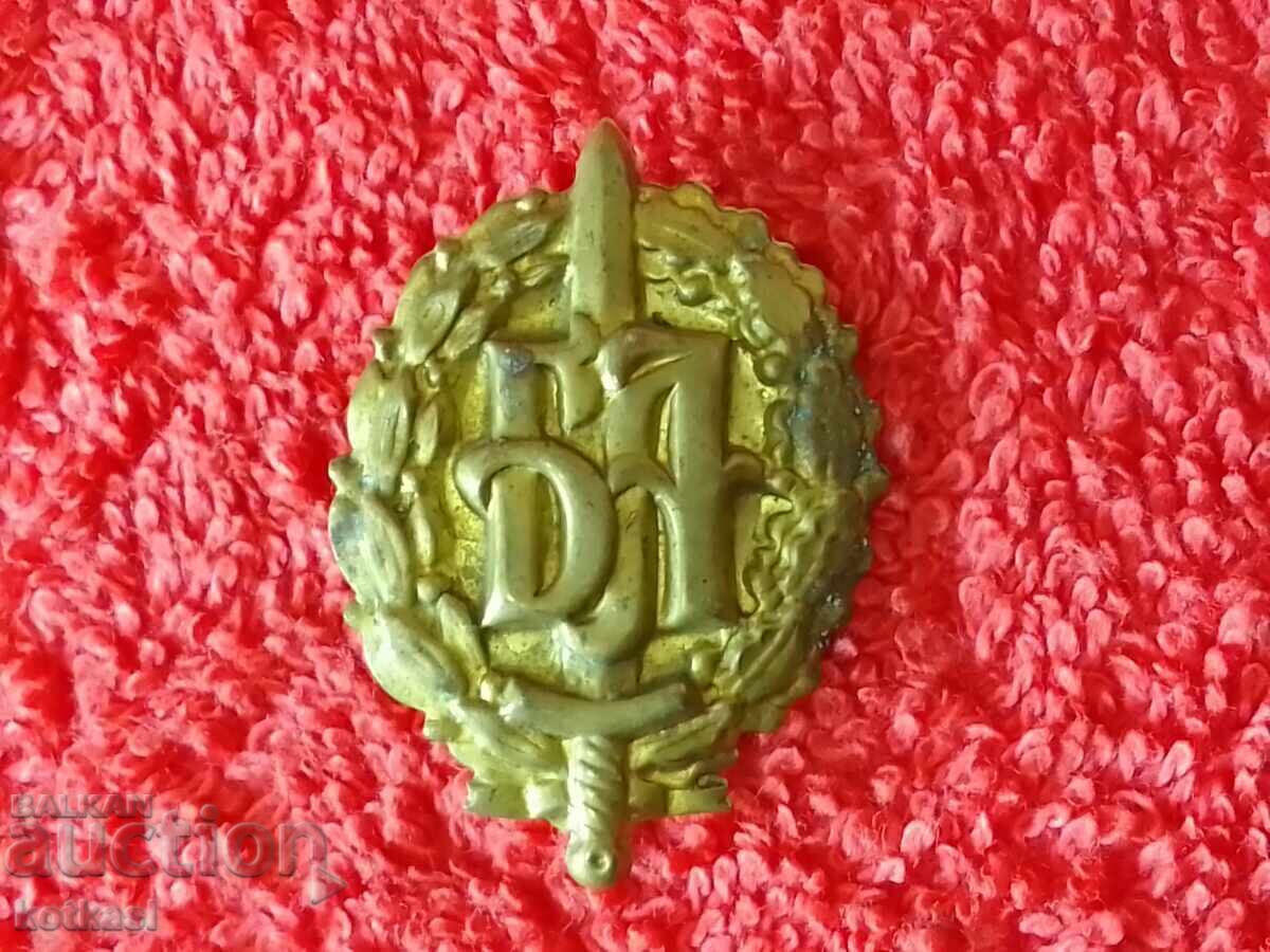 Auction Old social military cockade monogram BA Sword Auction Old social military cockade monogram BA Sword