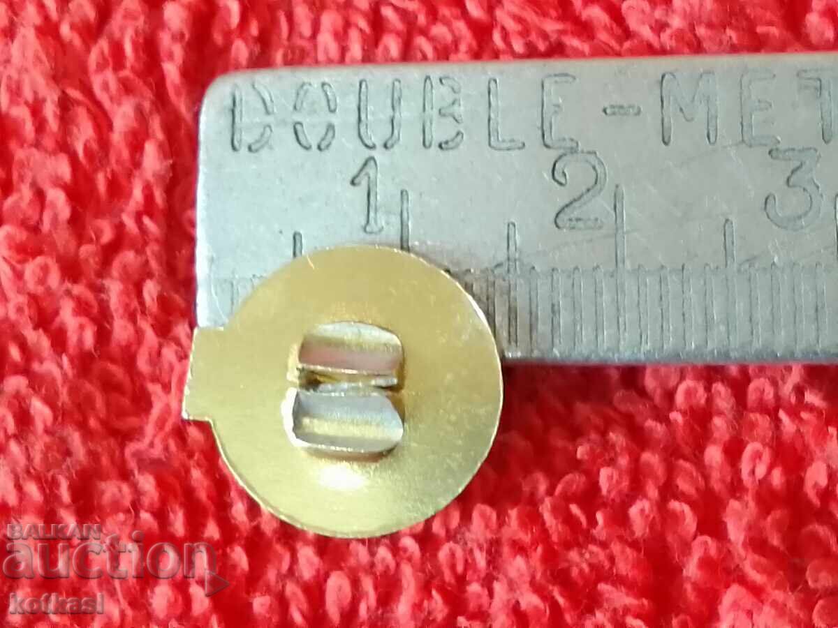 Veche insignă socială CHEMICAL PLANT SHUMEN 1905 cu preț € 0.77 | 1.51 BGN