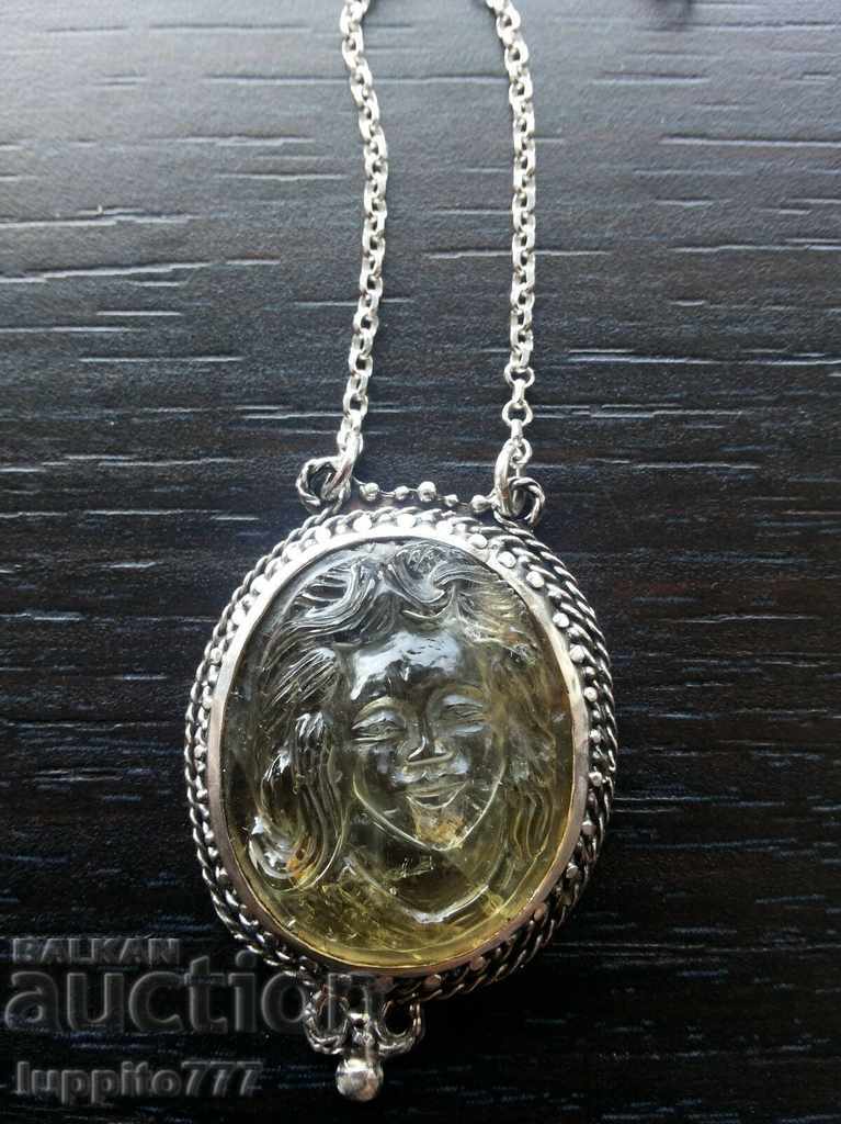 Set Set of cameos handmade silver - 6 Set Set of cameos handmade silver - 6