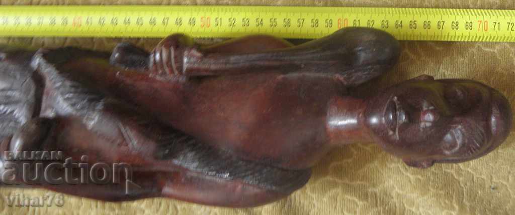 Large Wooden African Figure with price 199.99 BGN | € 102.25 Large Wooden African Figure with price 199.99 BGN | € 102.25