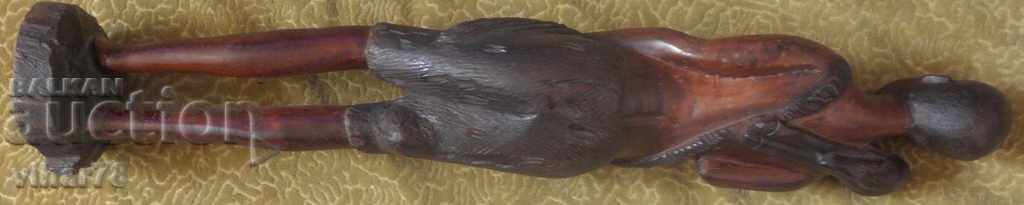 Large Wooden African Figure - 5 Large Wooden African Figure - 5