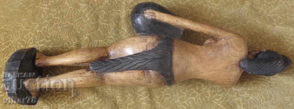 Large Wooden African Figure - 6 Large Wooden African Figure - 6