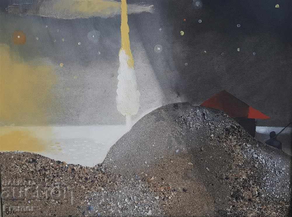 Владимир Пенев Coast 2008 г. уникална картина с маслени бои - 5 Владимир Пенев Coast 2008 г. уникална картина с маслени бои - 5