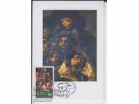 Carte poștală maximă Art of Goya