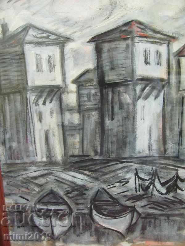 Old Picture Nikolay Iliev Mixed Media with price 140.00 BGN | € 71.58 Old Picture Nikolay Iliev Mixed Media with price 140.00 BGN | € 71.58