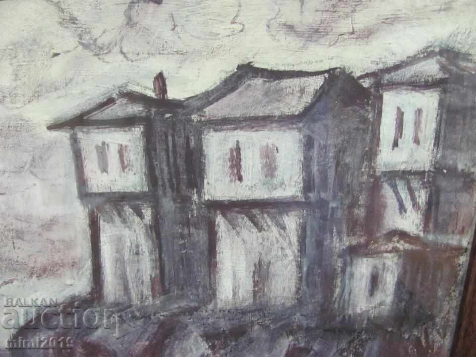 Auction Old Picture Nikolay Iliev Mixed Media Auction Old Picture Nikolay Iliev Mixed Media