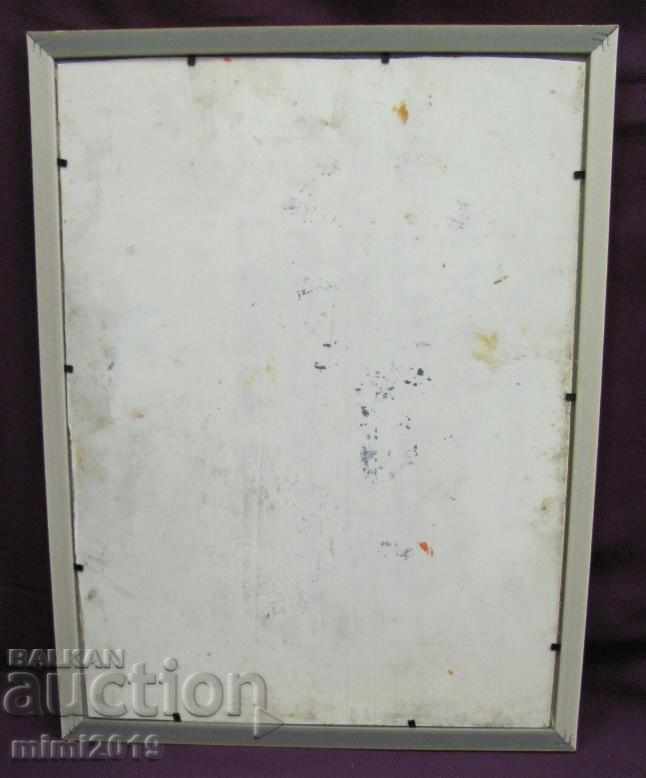 Old Painting Nikolay Iliev Oil, Canvas - 6