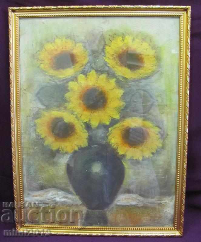 Old Painting Nikolay Iliev Oil, Canvas - 7
