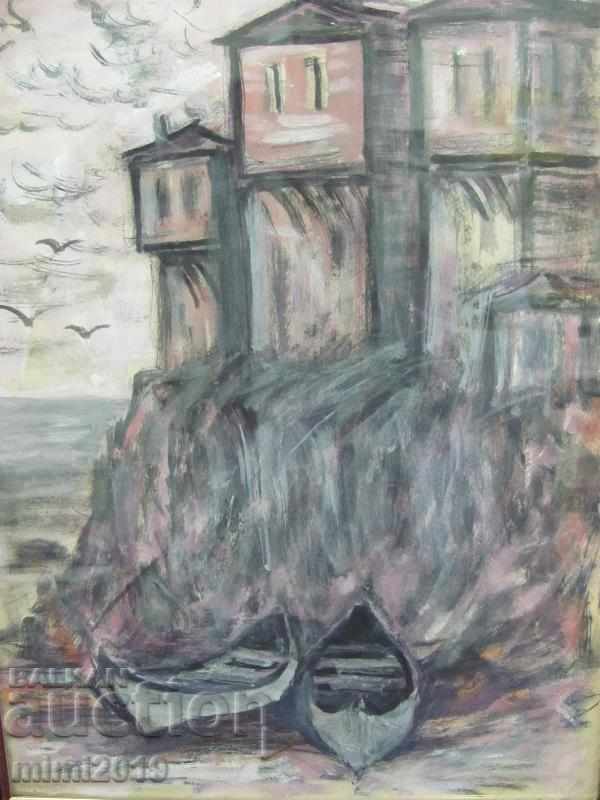 Old Picture Nikolay Iliev Mixed Media with price 140.00 BGN | € 71.58 Old Picture Nikolay Iliev Mixed Media with price 140.00 BGN | € 71.58